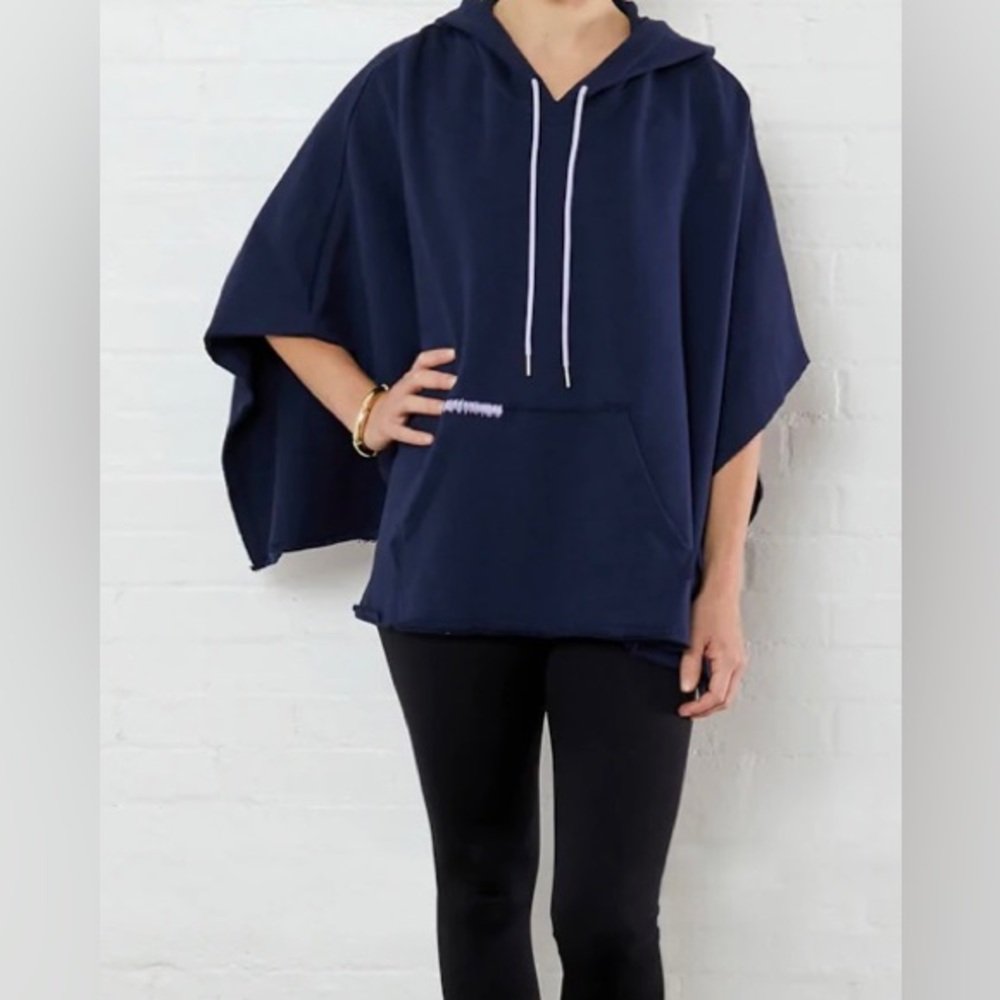 Navy everyday poncho